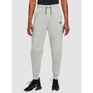 Nike Tech Fleece Jogger Mens Small Gray Heather Active Training CU4495-063 Pant